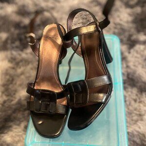Joan & David Black Platform Heels |  GUC